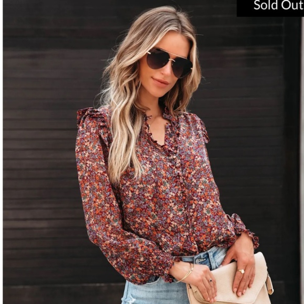 Vici Floral Blouse